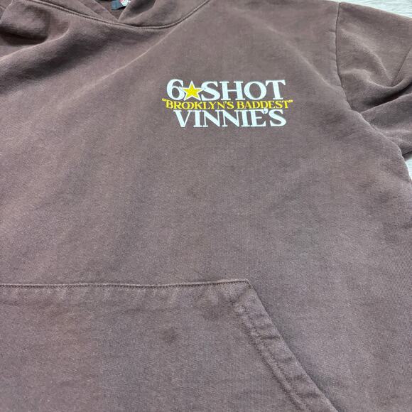 Six Shot 6Shot Vinnie's Flame Sleeve Hoodie Men's Small Swae Lee - Picture 9 of 11